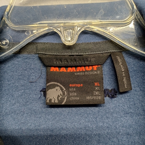 Mammut men's jacket full front zipper size XL - Picture 4 of 8